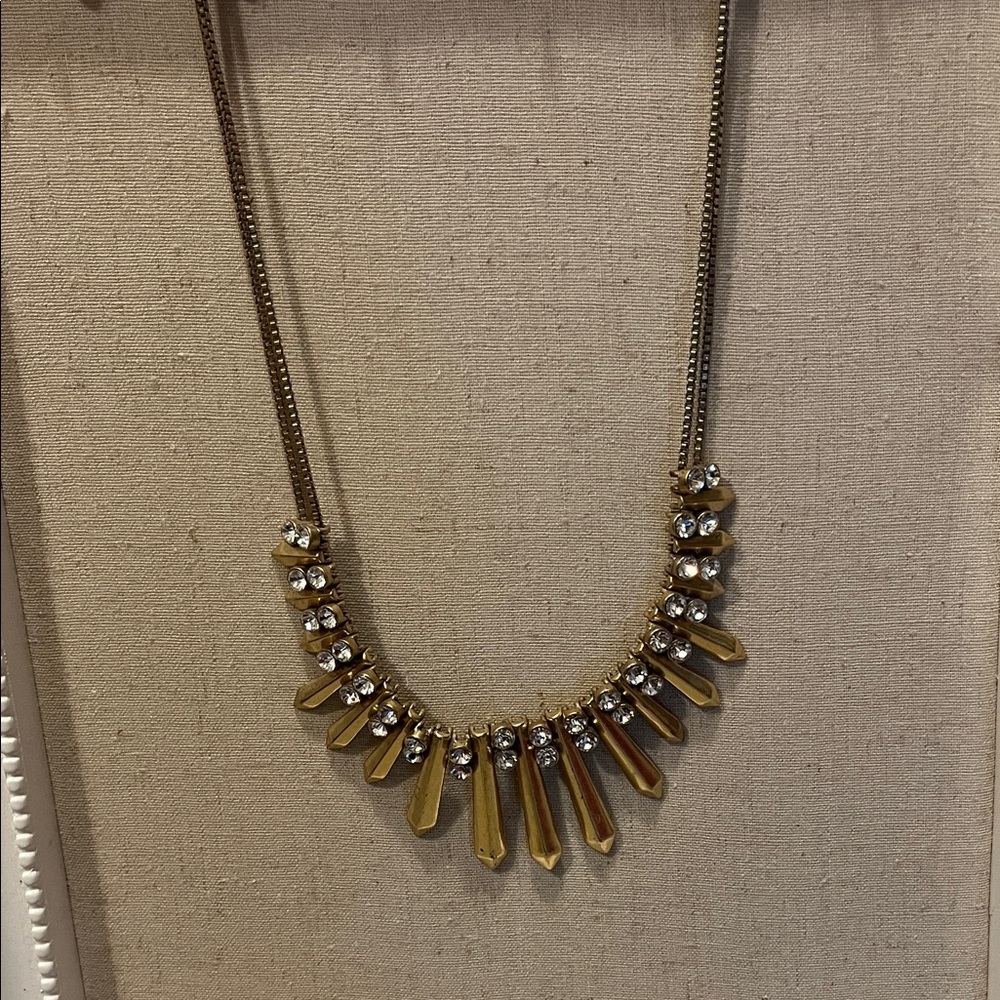 Jcrew gold necklace